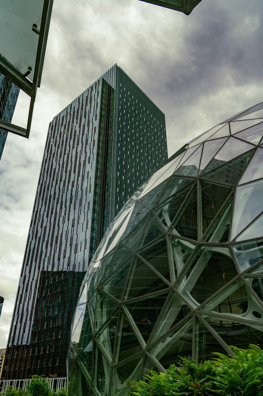 futuristic business office